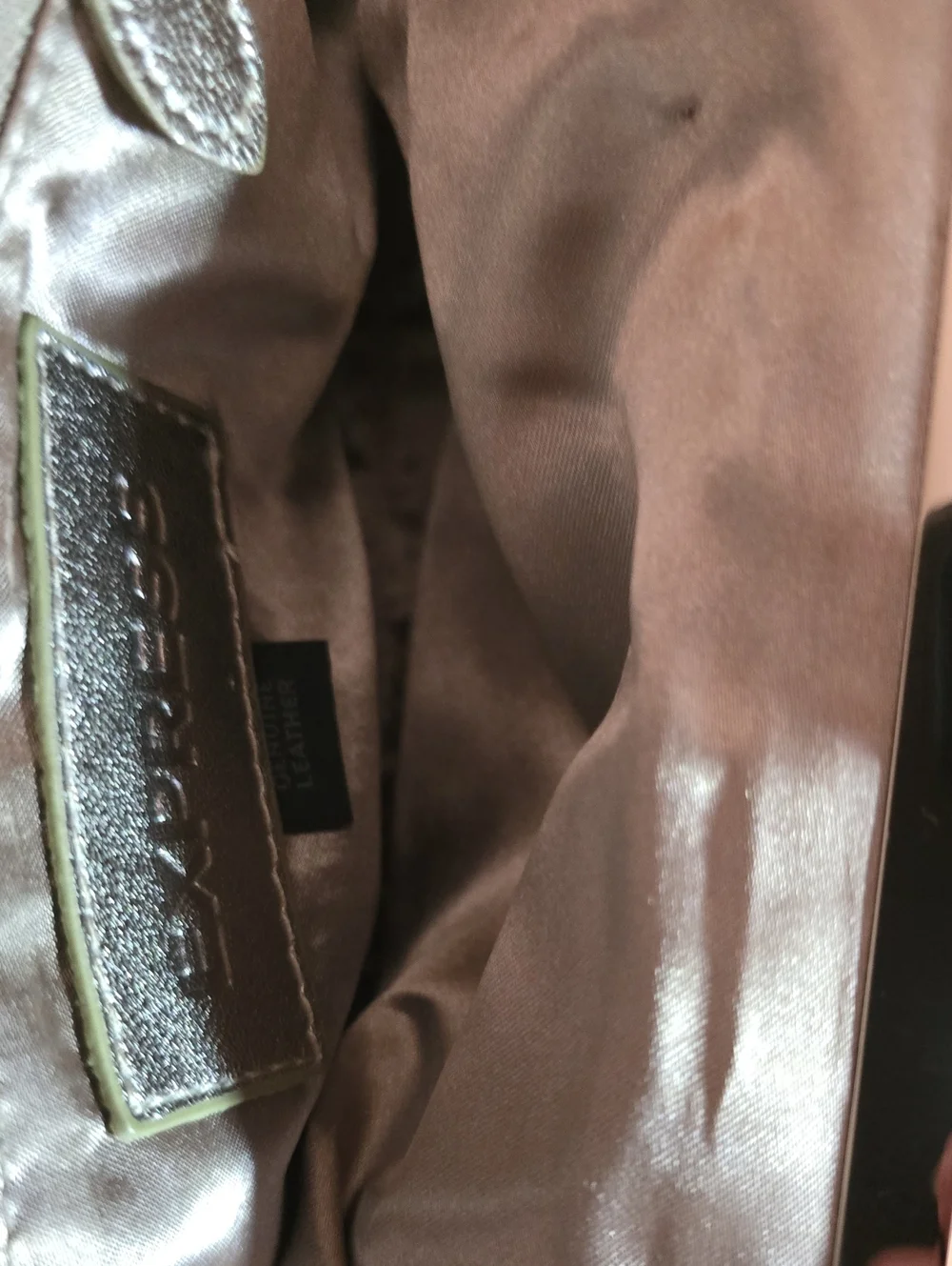Express Genuine Leather Clutch